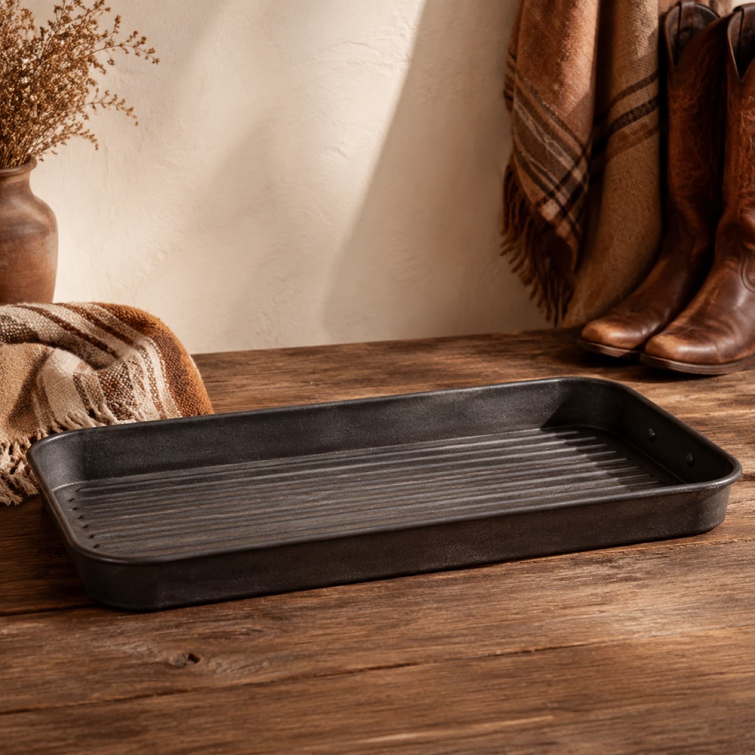 Metal Boot Tray
